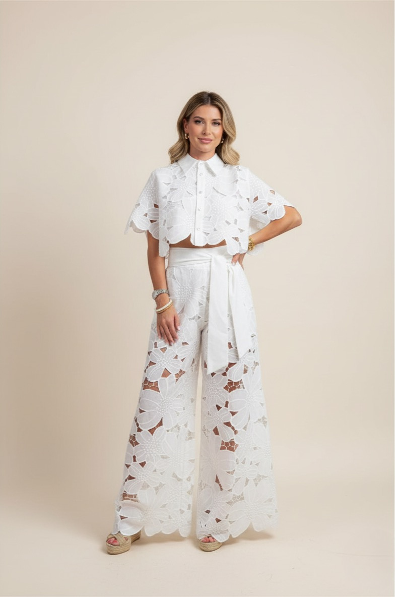 Two-Piece Cut Out Summer Set