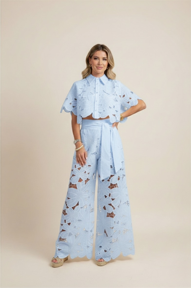 Two-Piece Cut Out Summer Set