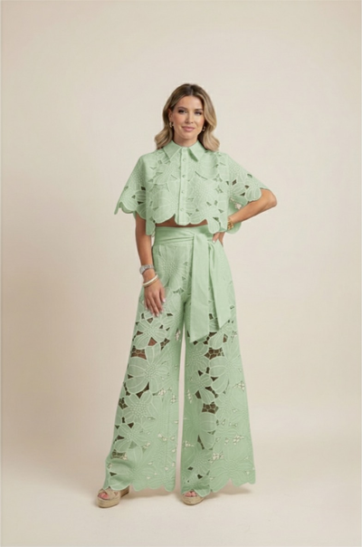 Two-Piece Cut Out Summer Set