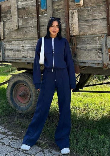 Urban Grace Drawstring Wide-Leg Set