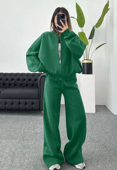 Urban Grace Drawstring Wide-Leg Set