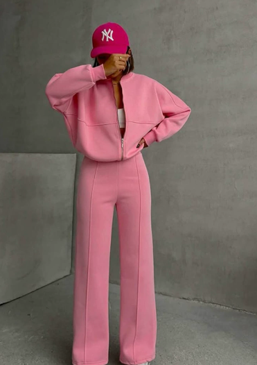 Urban Grace Drawstring Wide-Leg Set